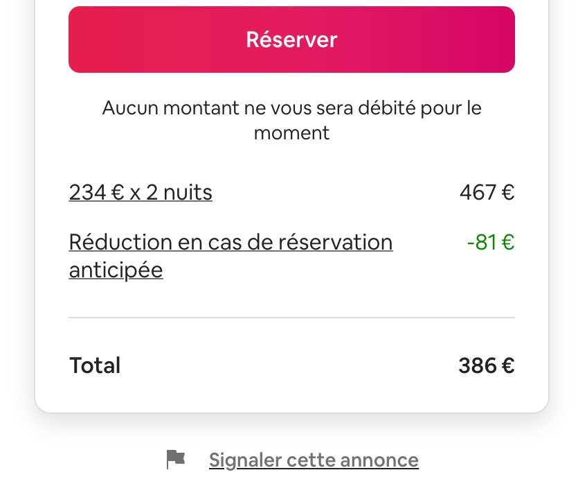 Signaler une fausse annonce airbnb